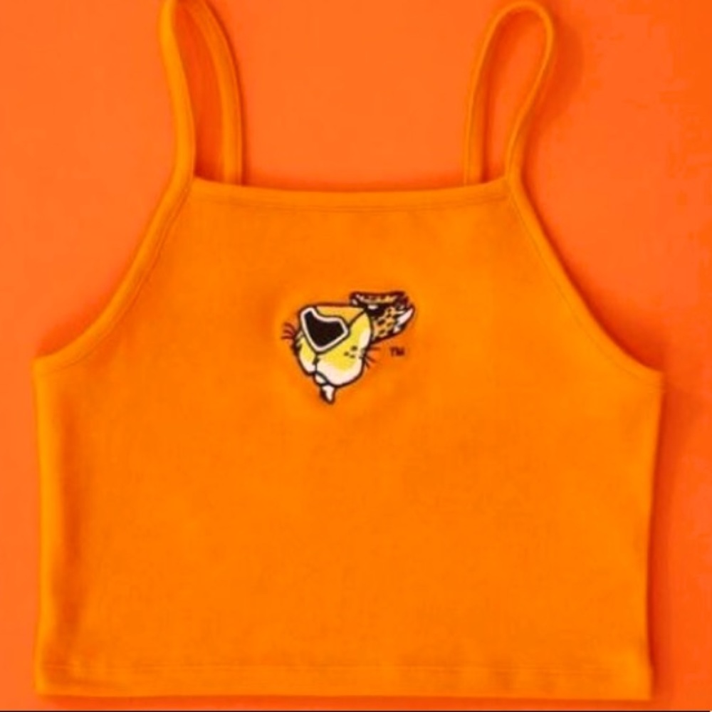 Cheeto x Forever 21 Embroidered Tank Top